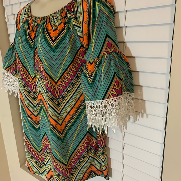 Vintage Win Win blouse L/XL very uniquely - Picture 2 of 5